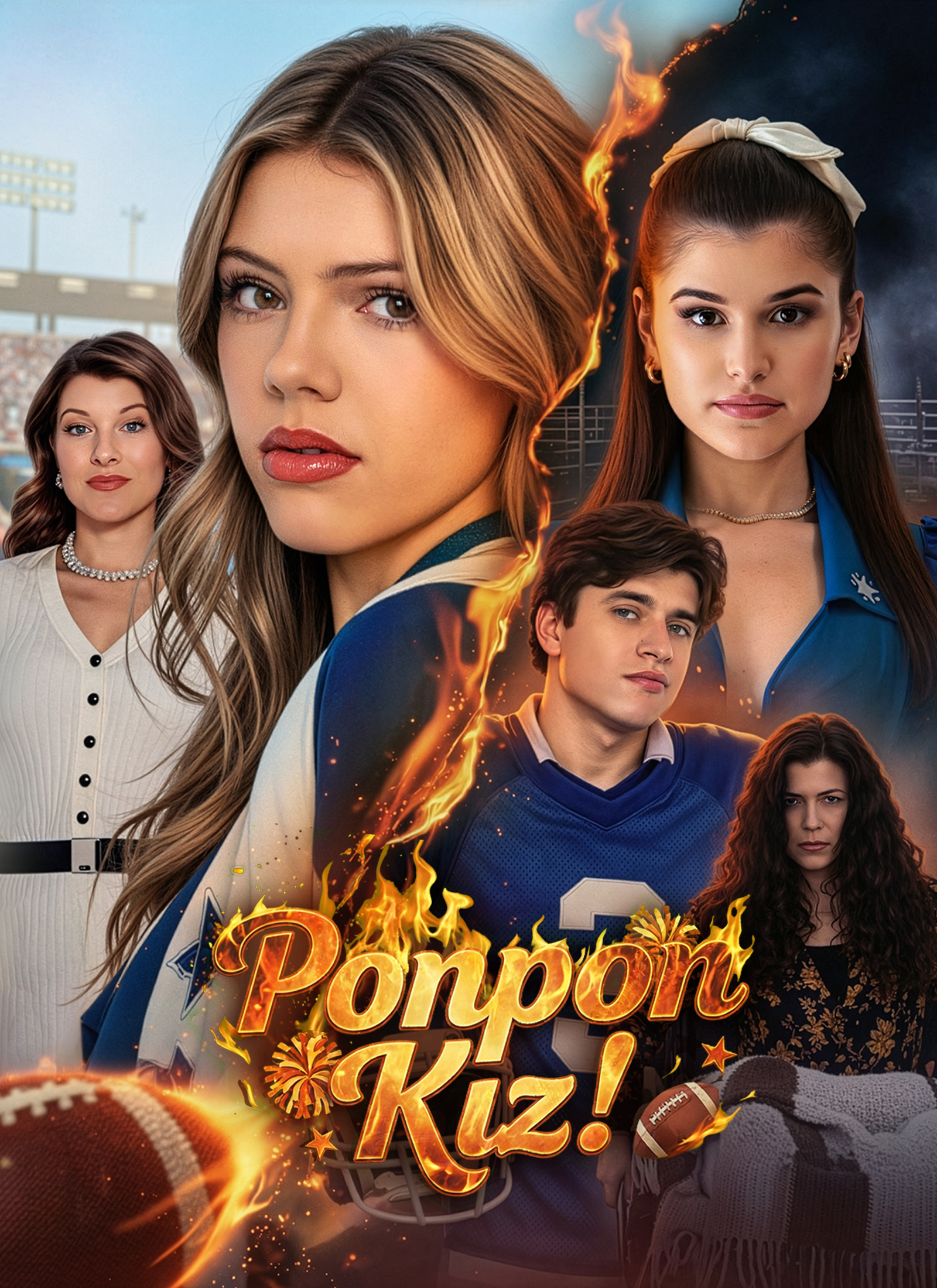 []ponpon Kız! poster